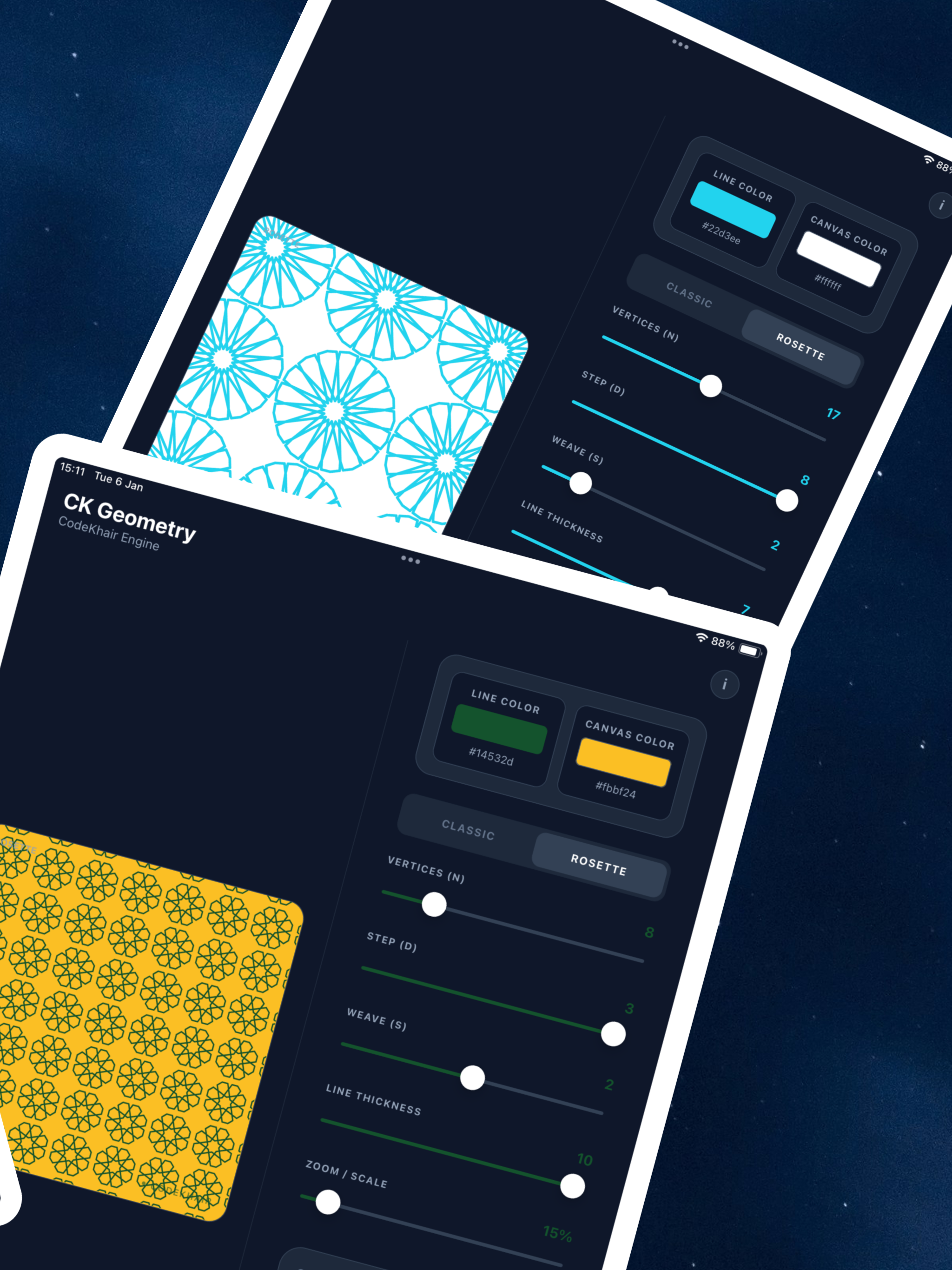 Islamic Pattern Generator