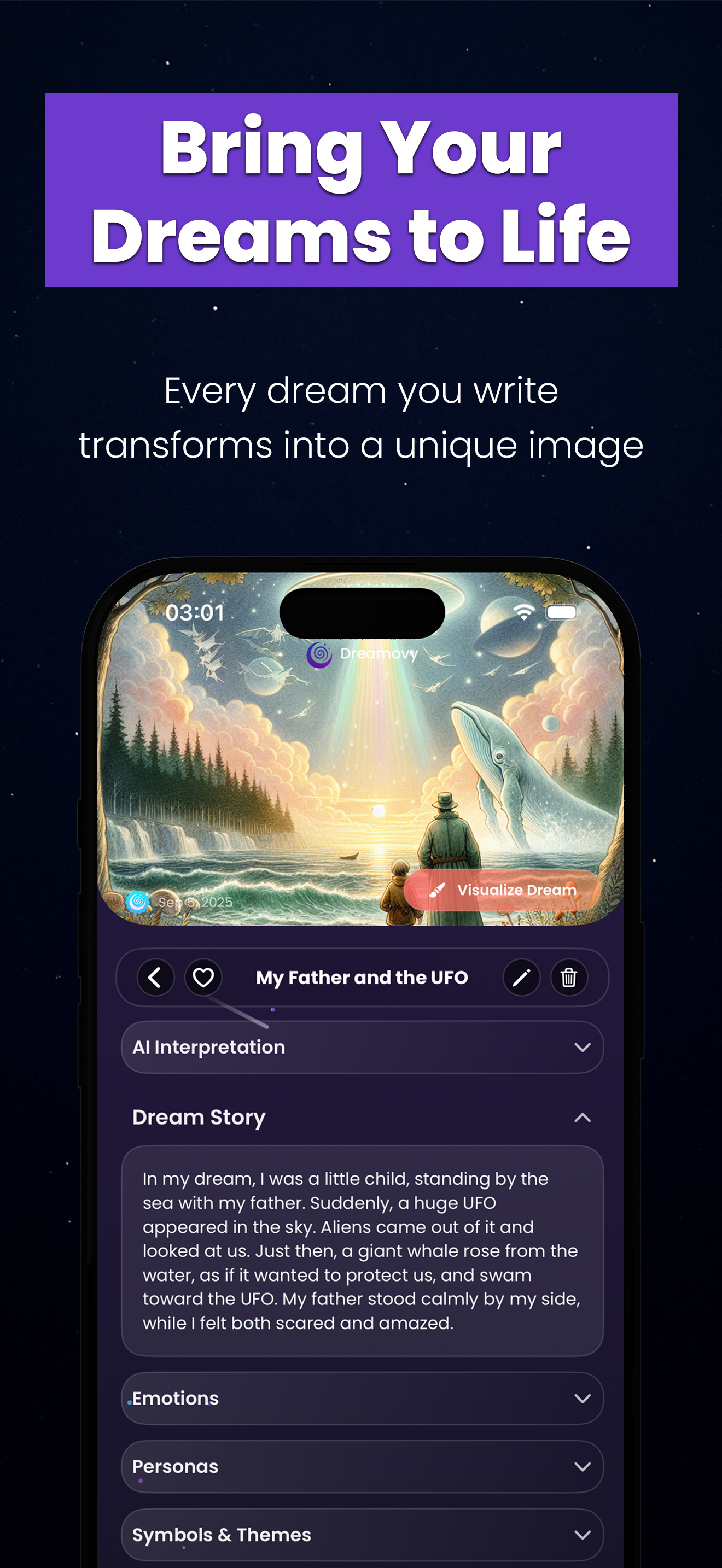 Dream Journal - Dreamovy AI