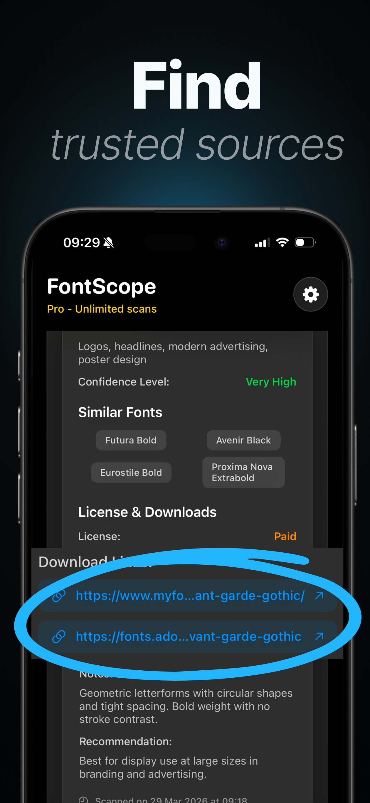 Font Identifier - AI Finder