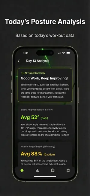 PushUp Master - Form Tracker screenshot 3
