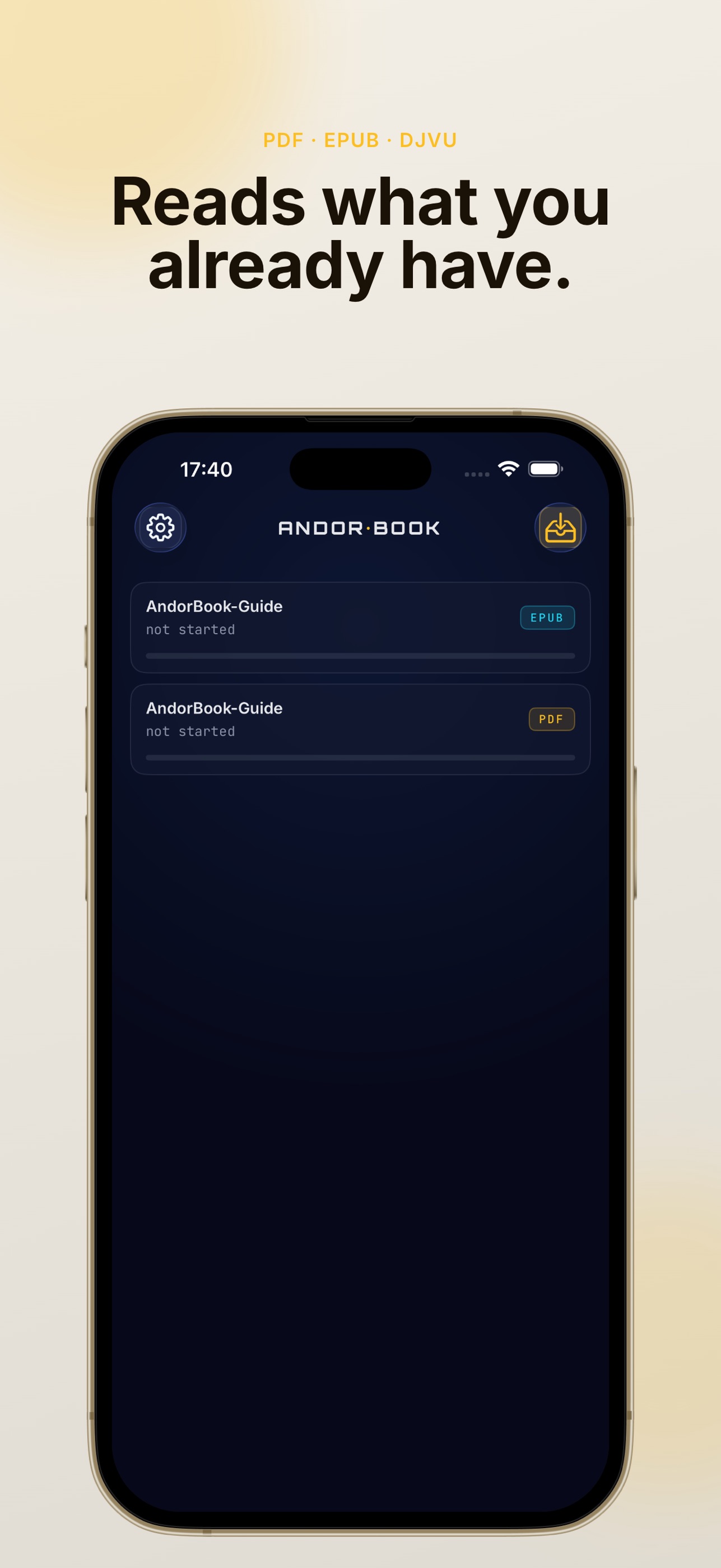 Screenshot 3 of AndorBook