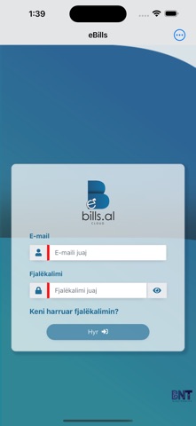 eBills.al POS Fiskalizimi BNT iPhone screenshot