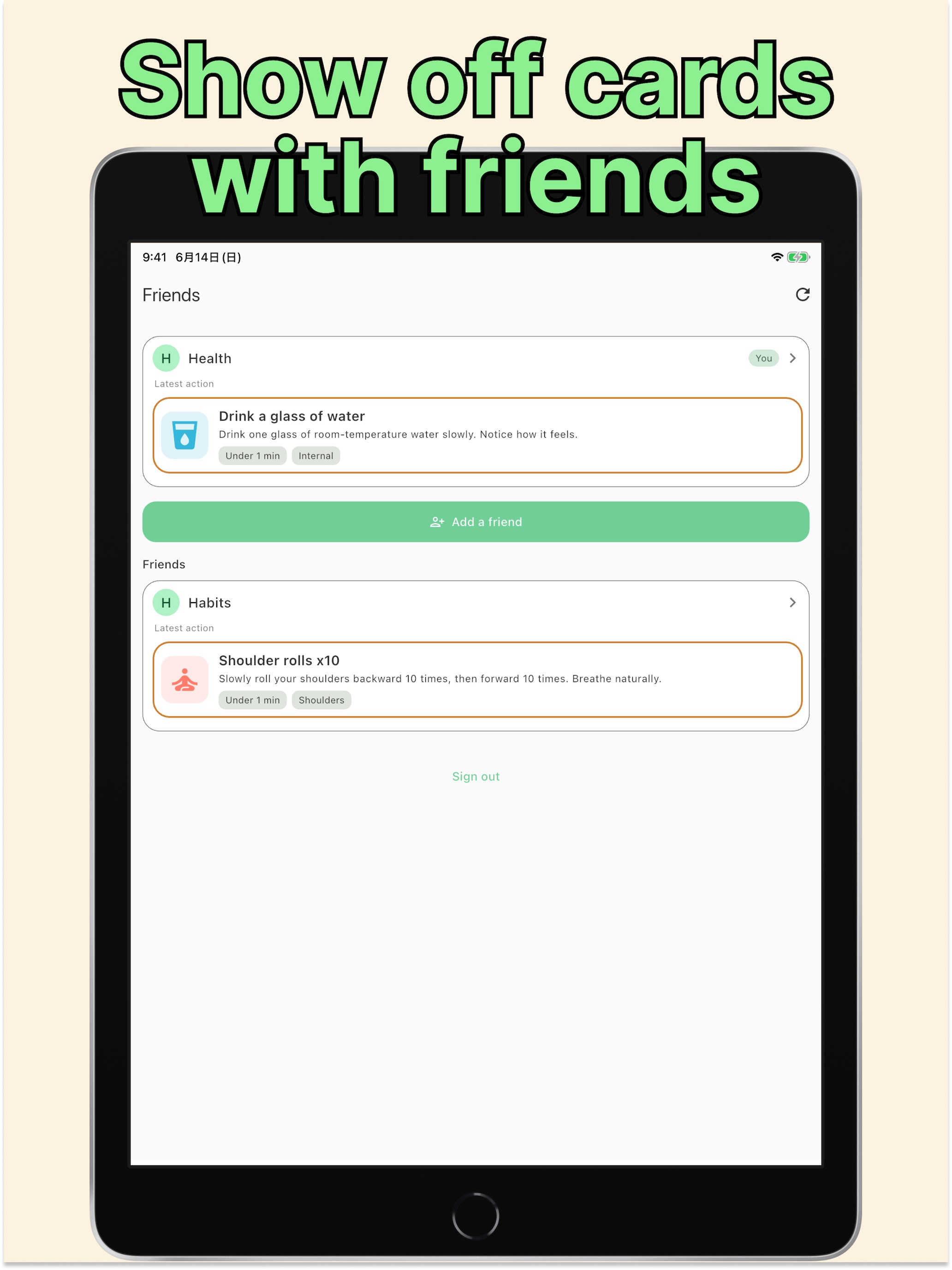 HealthDeck: Habit Card Game