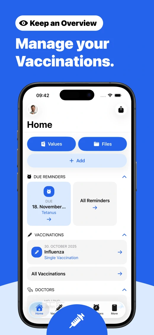 Vaccy: Immunization Record screenshot 2