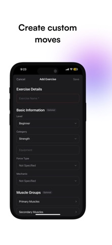 Curls - Workout Tracker screenshot