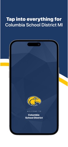 Columbia School District MI app screenshot