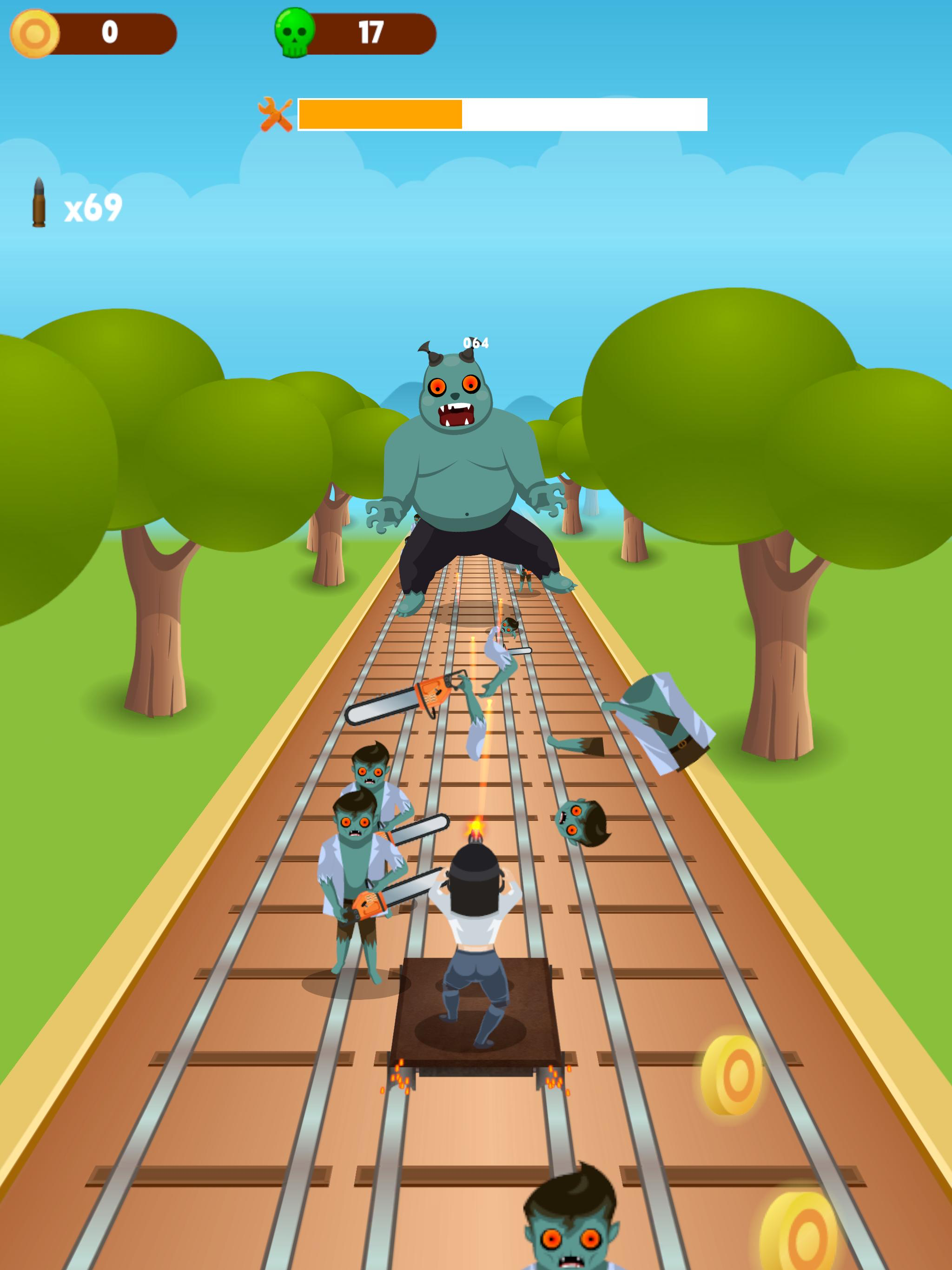 Doomsday Subway:run & shooting screenshot 8