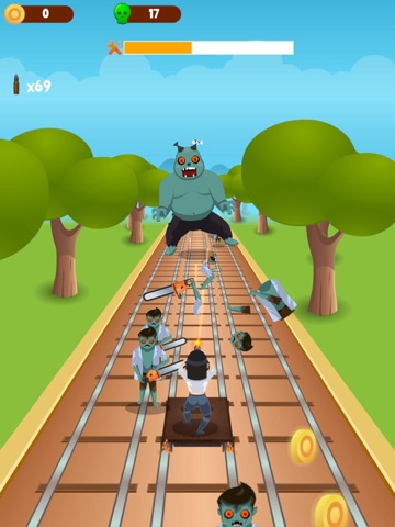 Doomsday Subway:run & shooting iPad screenshot