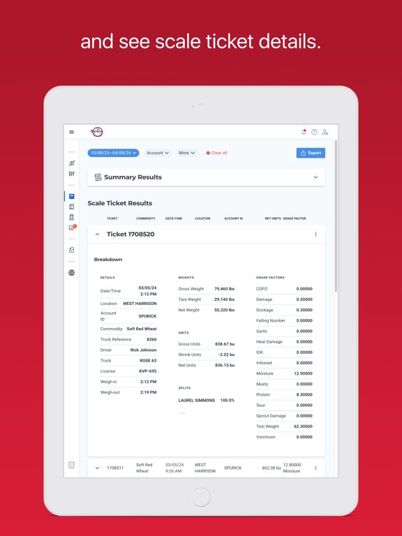 App screenshot