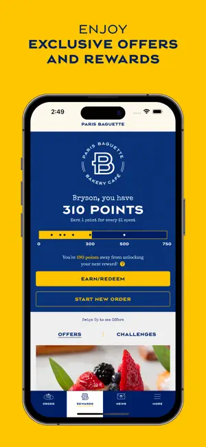 Paris Baguette Canada iPhone screenshot 1
