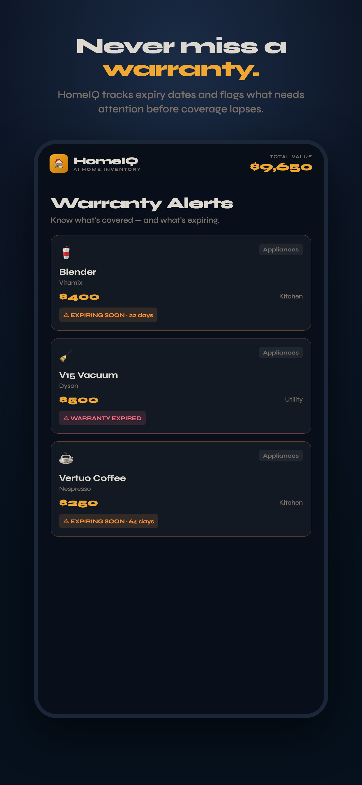 HomeIQ: Home Inventory screenshot 7