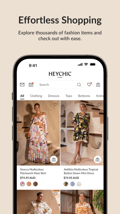HEYCHIC iPhone screenshot 2 - Shopping app