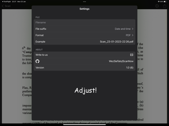 Scan Now iPad screenshot 3 - Productivity app