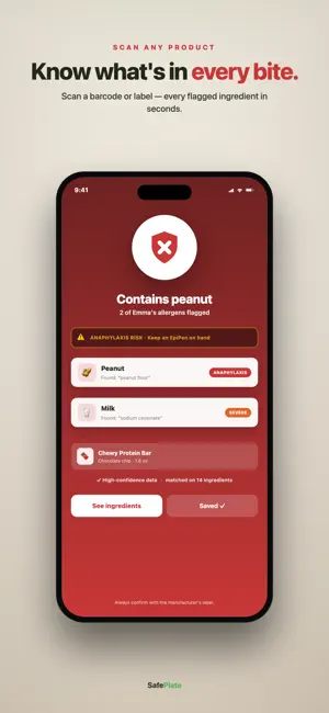 SafePlate: Food Safety Scanner screenshot 3
