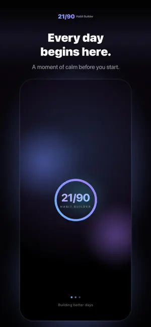 21/90 Habit screenshot 1