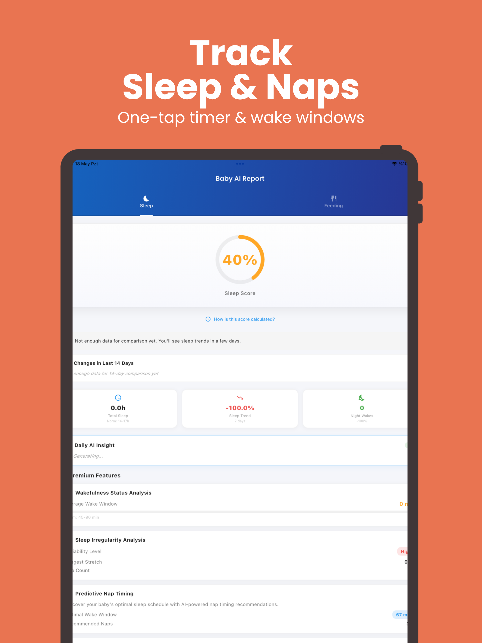 BabyApp: Newborn Sleep Tracker