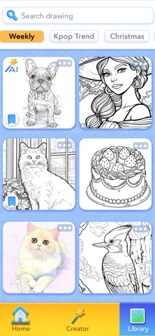 Color My AI - Coloring Book iPhone screenshot