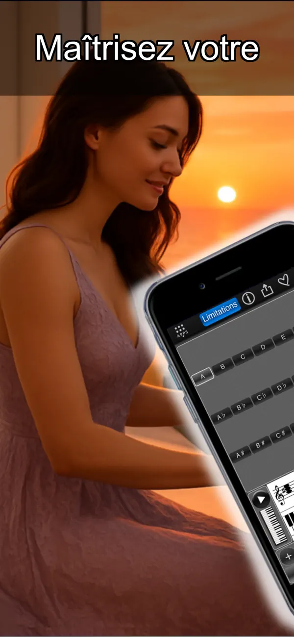 Screenshot #1 pour My Piano Chords Lite