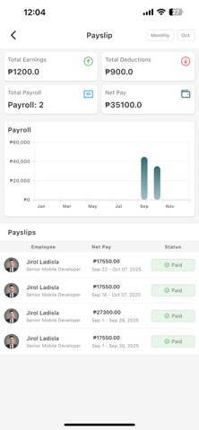 Timora - Automated Payroll App Screenshot 4 of 10