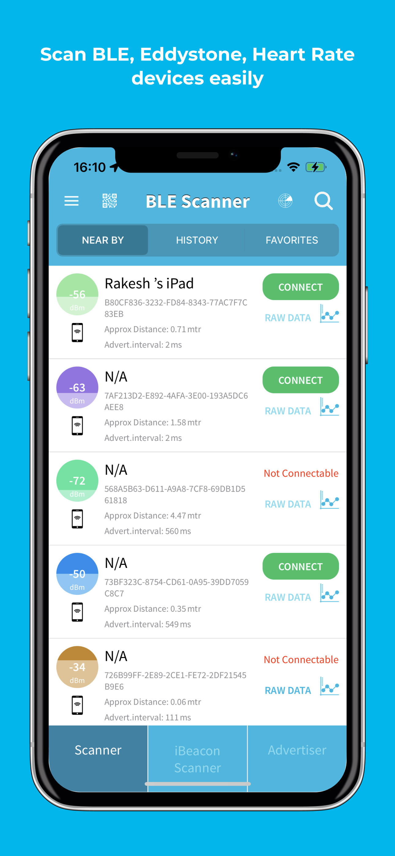 BLE Scanner 4.0 – Bluetooth LE