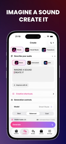 Stable Audio: AI Generator Screenshot 5 of 5