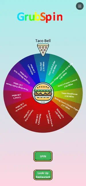GrubSpin screenshot 2