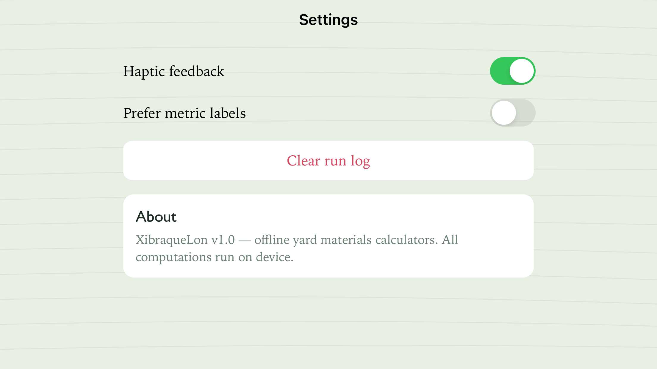 XibraqueLon screenshot 5