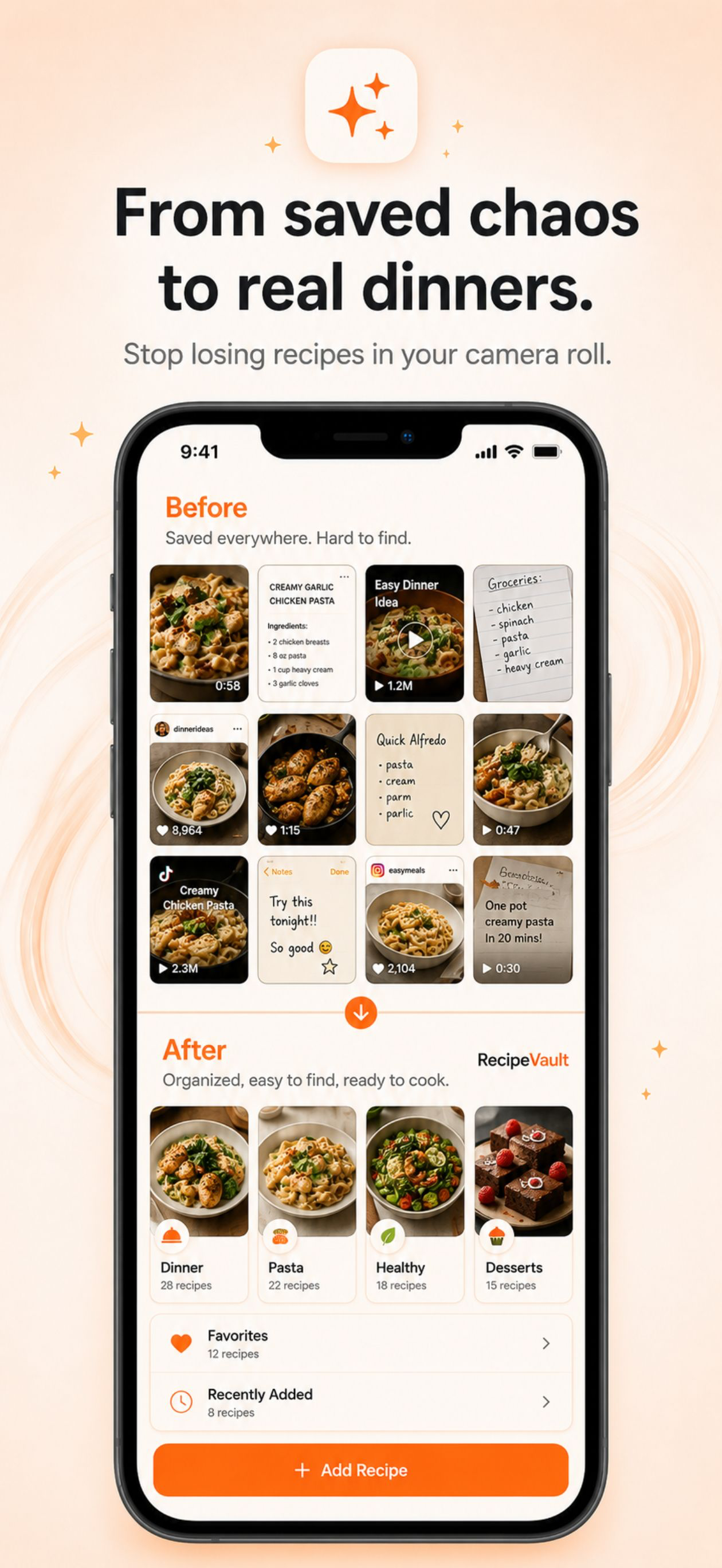 RecipeVault: Recipe Keeper screenshot 5