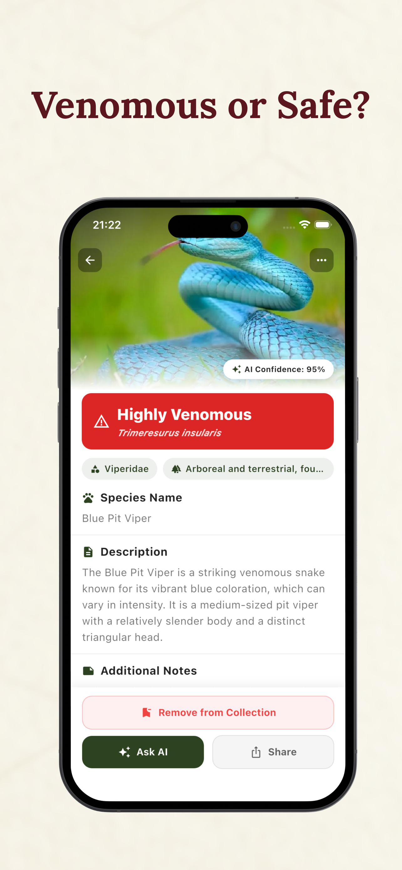 Snake Identifier & Reptile AI screenshot 2