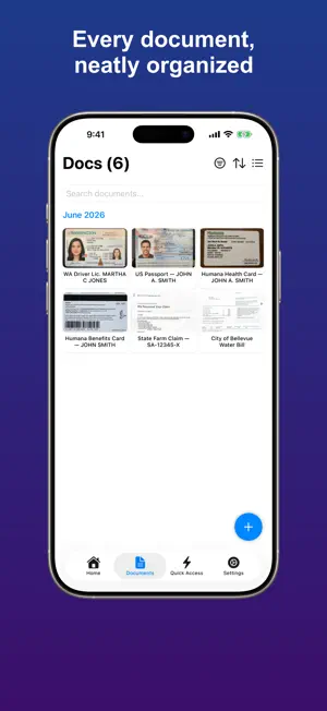 DocuWallet: ID & Card Scanner screenshot 3