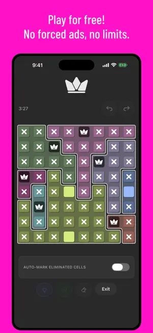 Jester Logic: Crowns Puzzle screenshot 3