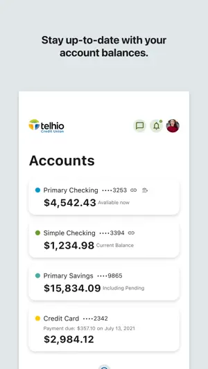 Telhio Mobile Banking screenshot 3