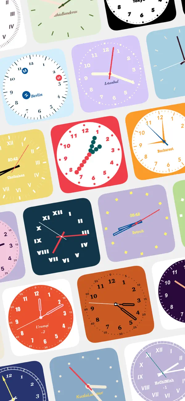 Screenshot #2 pour MyClock - 定制你的专属时钟