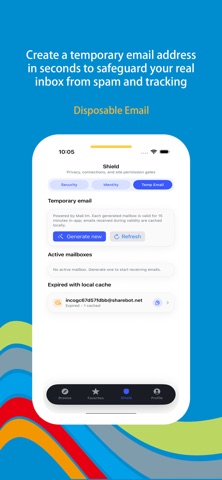 Wonder Incog - Privacy Browser iPhone screenshot