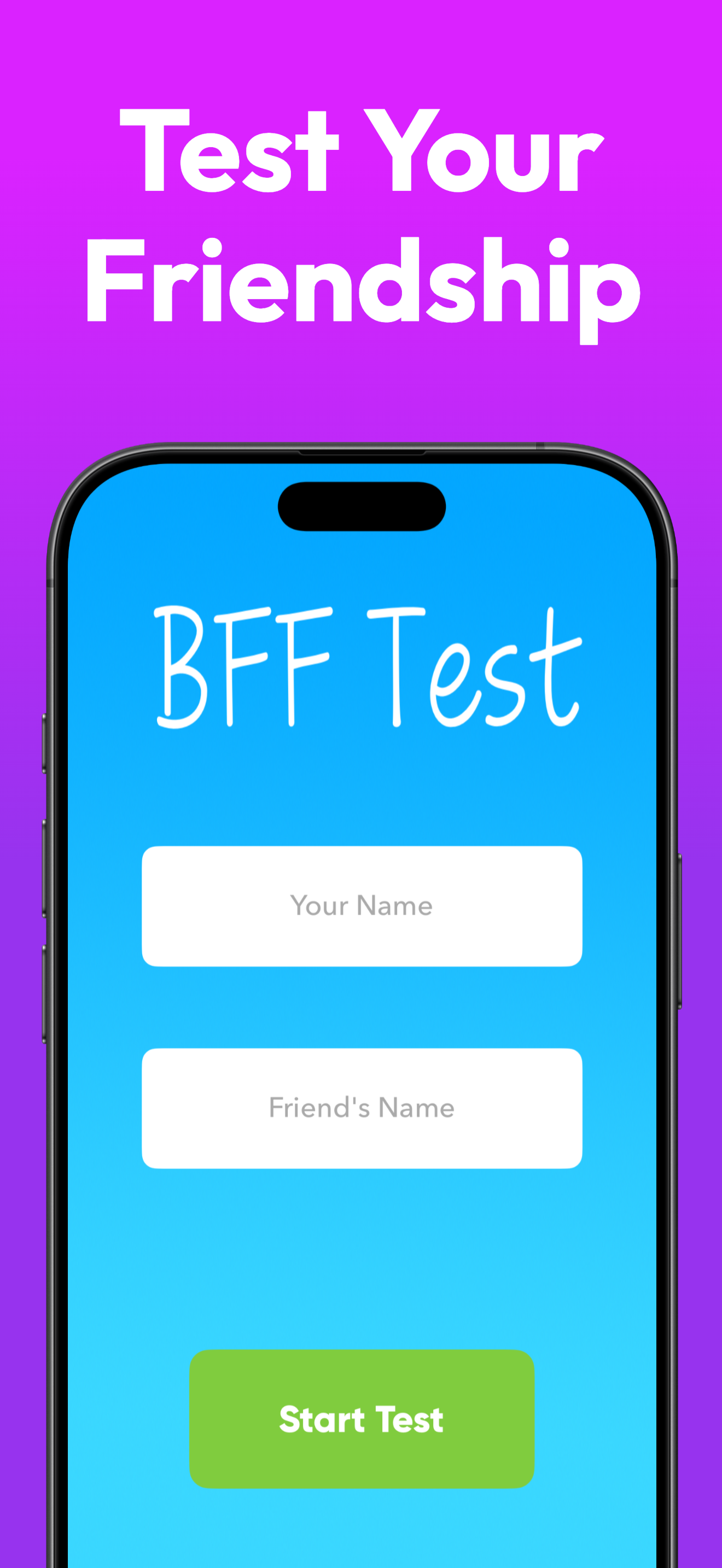 BFF Friendship Test - Quiz