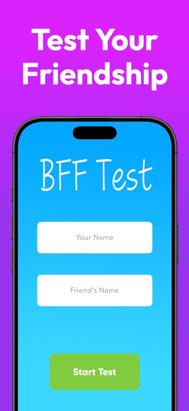 BFF Friendship Test - Quiz screenshot 1