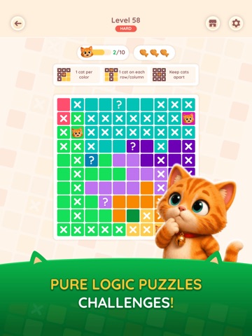 Sudokitty: The Ultimate Puzzle iPad screenshot