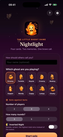 Nightlight: Card Game screenshot 1