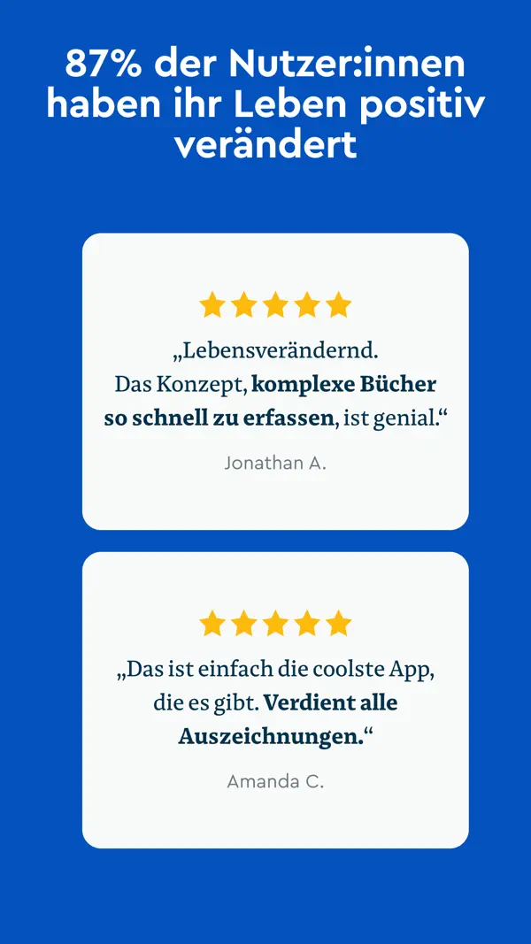 Blinkist: Book Summaries iPhone App Screenshot 9 – Bildung