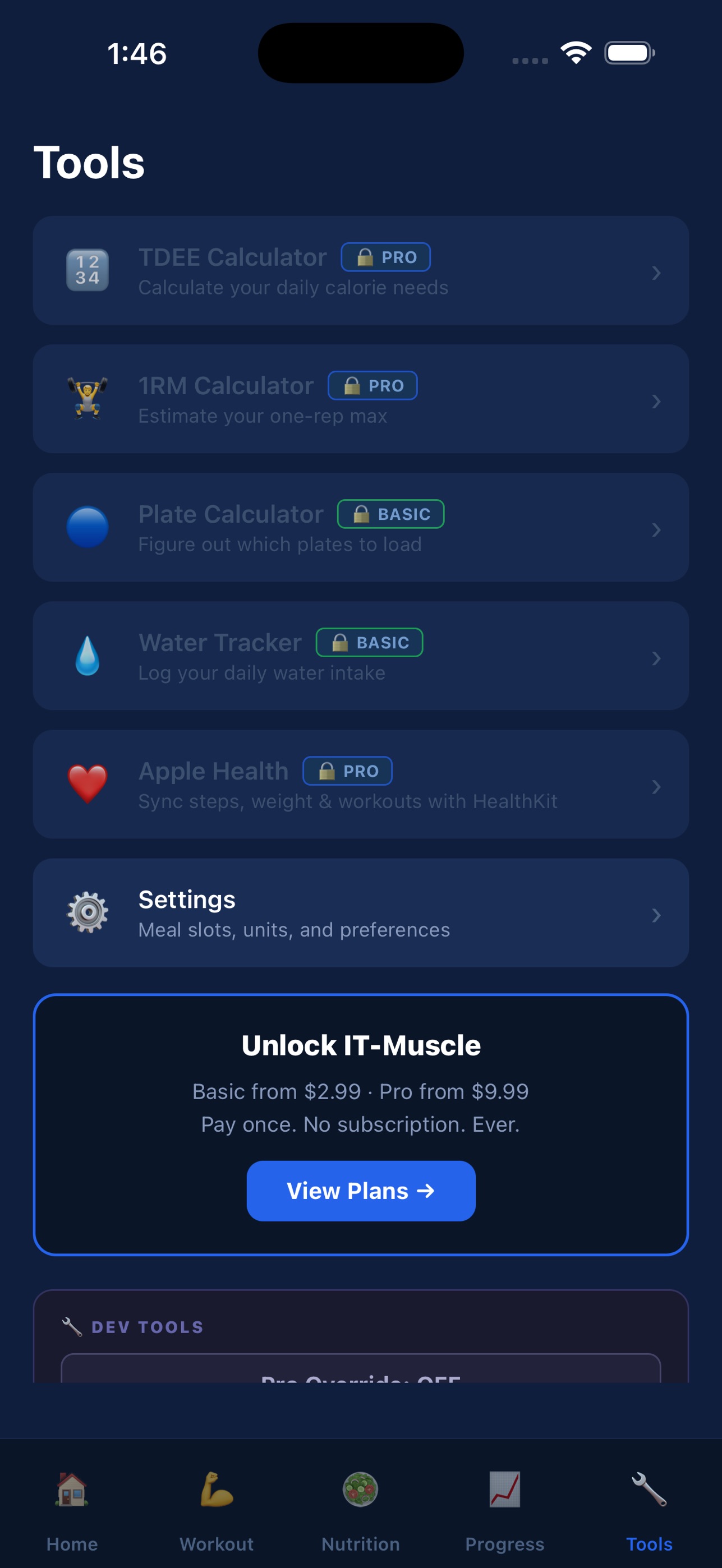 Screenshot 6 of IT-Muscle Fitness App
