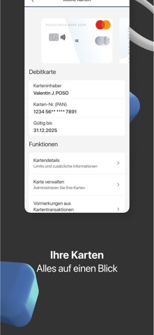 POSO Online Banking App Screenshot 6 of 6