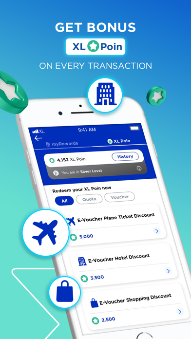 myXL–Cek Kuota & Beli Paket XL iPhone screenshot 4 - Utilities app