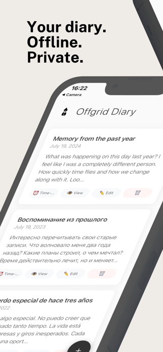 Offgrid Diary Screenshot 1 of 5