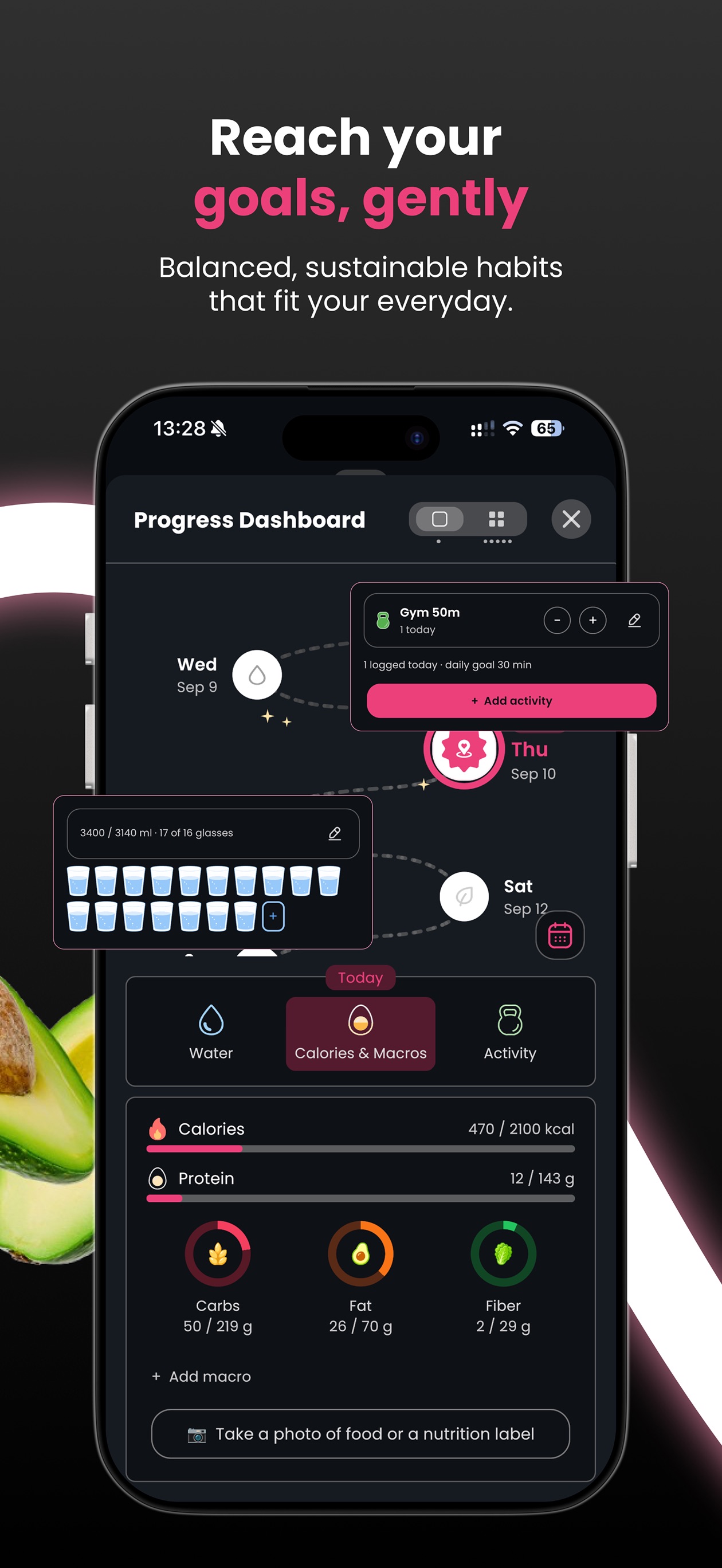 Screenshot 3 of Calorie Tracker: SAGEViBE