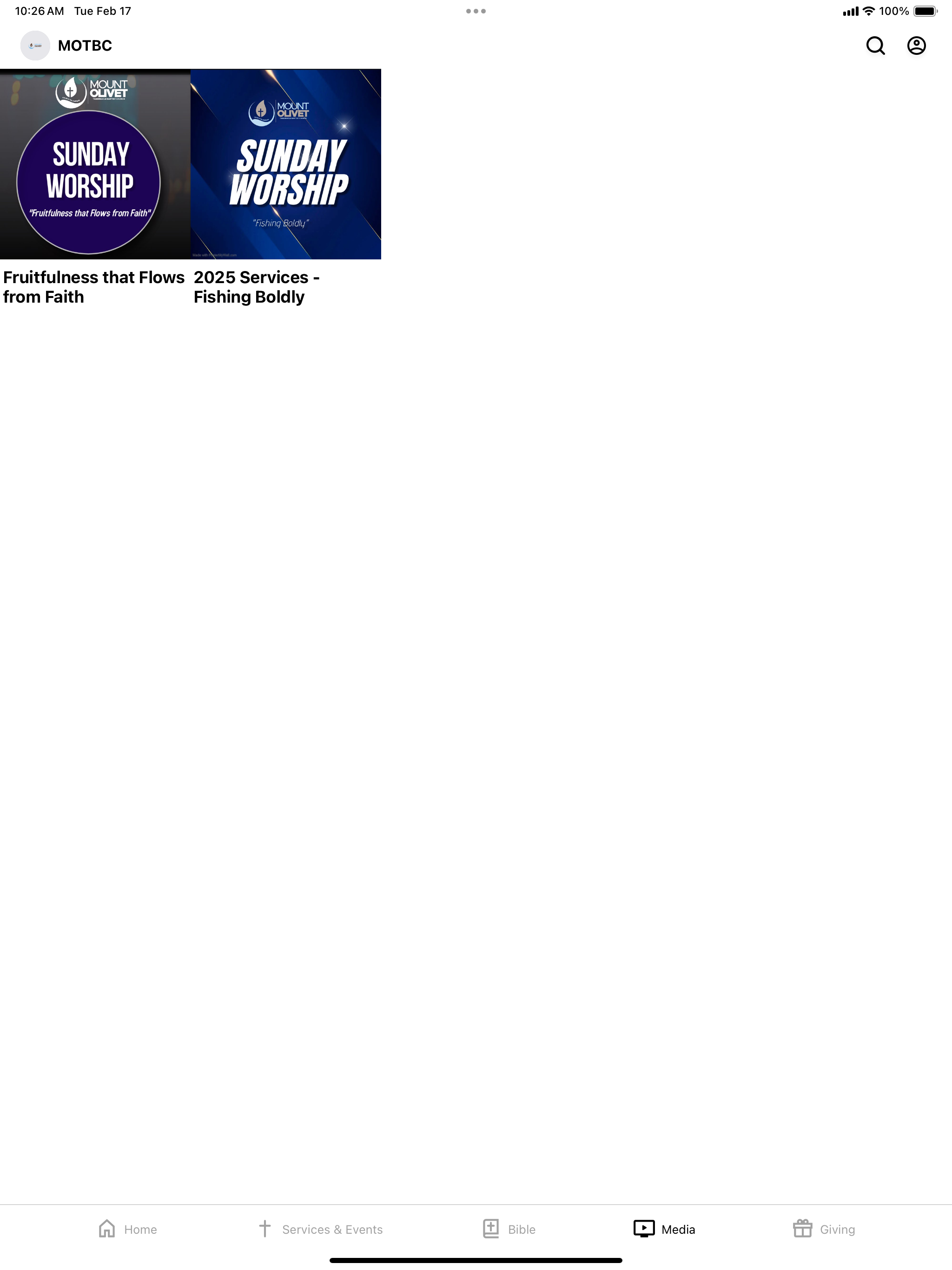 Mount Olivet Tabernacle BC screenshot 4