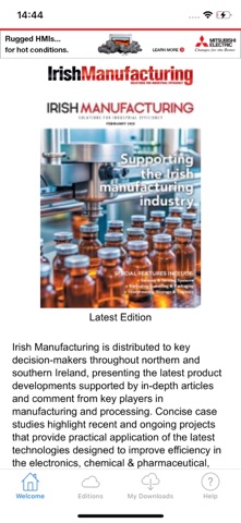Irish Manufacturing iPhone screenshot