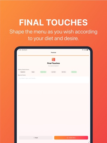 You&Me Food - Couples Cooking iPad screenshot