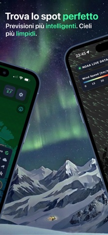 Aurora Hunter: Aurora Boreale iPhone screenshot 2