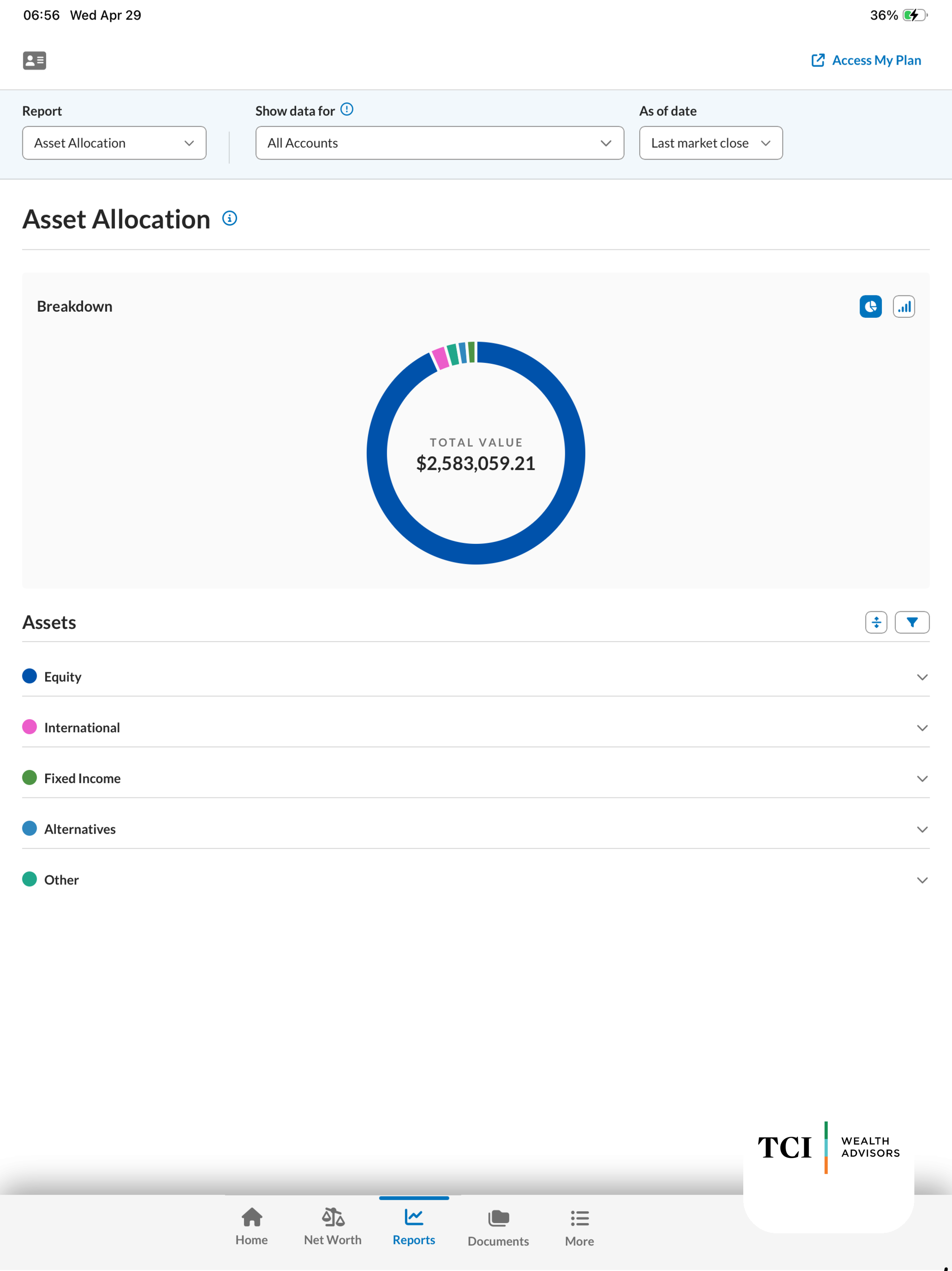 TCI Wealth Advisors screenshot 7