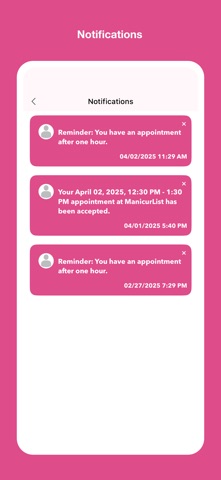 ManicurList Screenshot 8 of 8